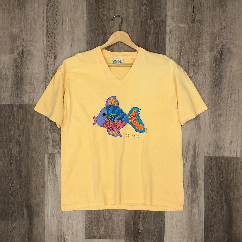 Vintage Orlando souvenir v-neck tee